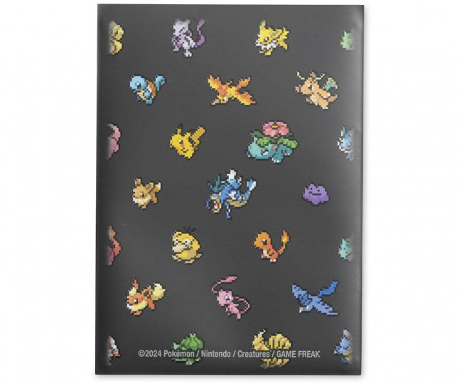 Набор защитных протекторов Pokémon TCG: Pokémon Pixels Card Sleeves (65 Sleeves)